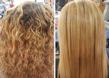 Magic hair straight - keratin smoothing, Beauty Land Salon, BC, Delta