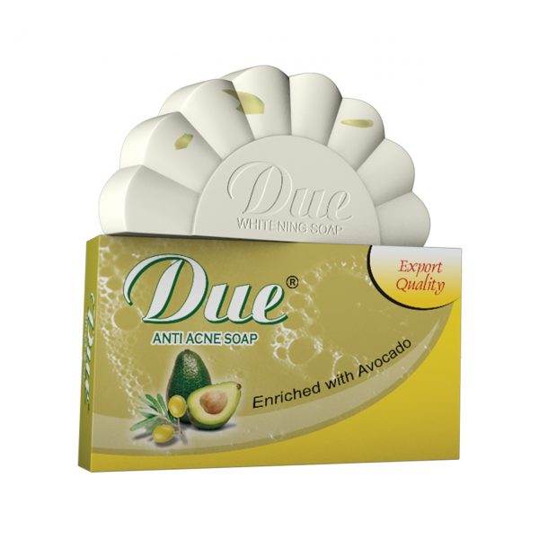 Due Soap, Anti Acne Soap-enriched with Avocado is available at Beauty Land Salon in Surrey, BC