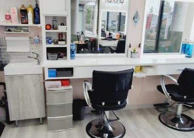 beautyland hair and beauty salon interior